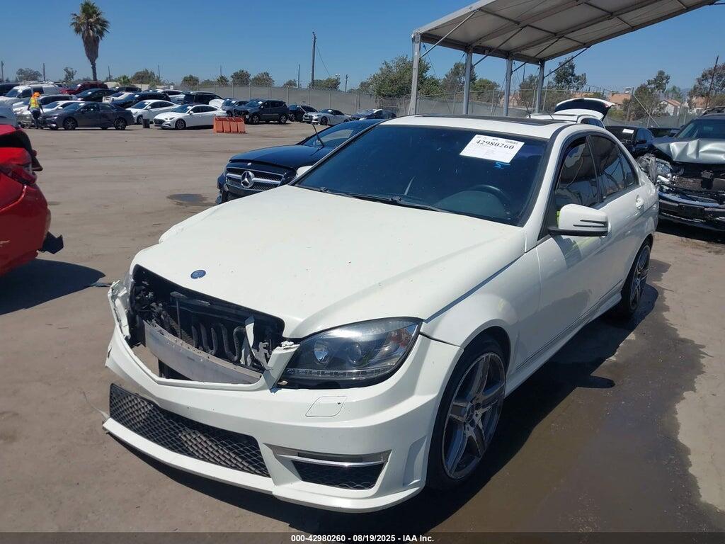 WDDGF5EB5AR109724 2010 MERCEDES-BENZ C 300 photo no. 2