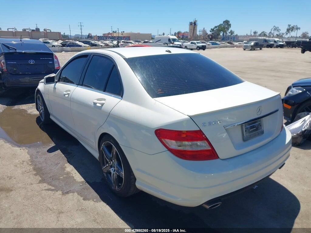 WDDGF5EB5AR109724 2010 MERCEDES-BENZ C 300 photo no. 3