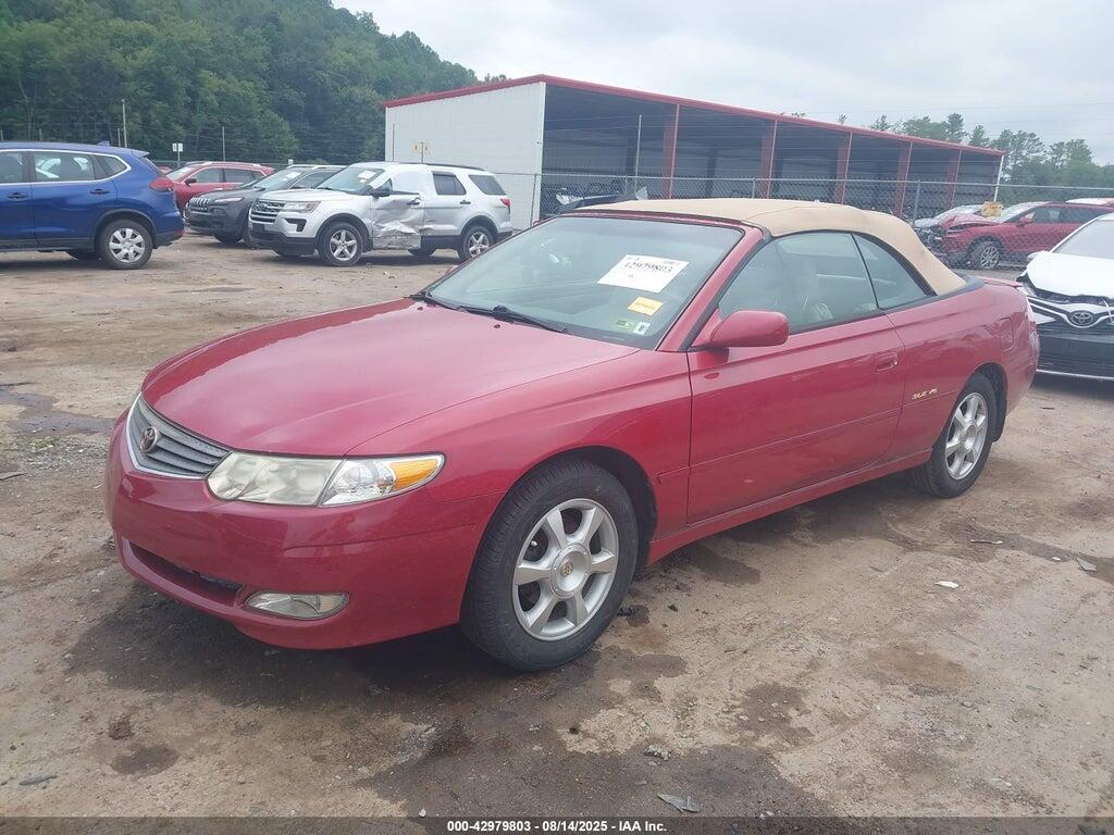 2T1FF28P62C593247 2002 TOYOTA CAMRY SOLARA photo no. 2