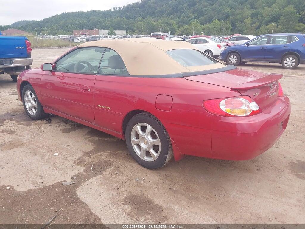 2T1FF28P62C593247 2002 TOYOTA CAMRY SOLARA photo no. 3
