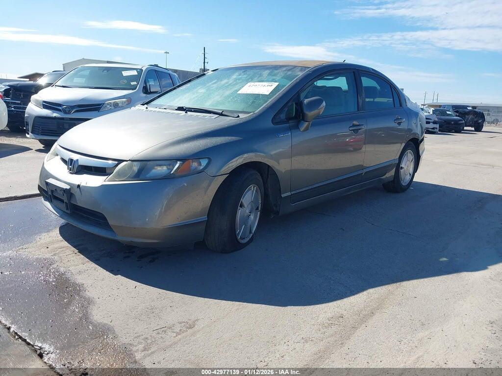 JHMFA36257S008755 2007 HONDA CIVIC HYBRID photo no. 2