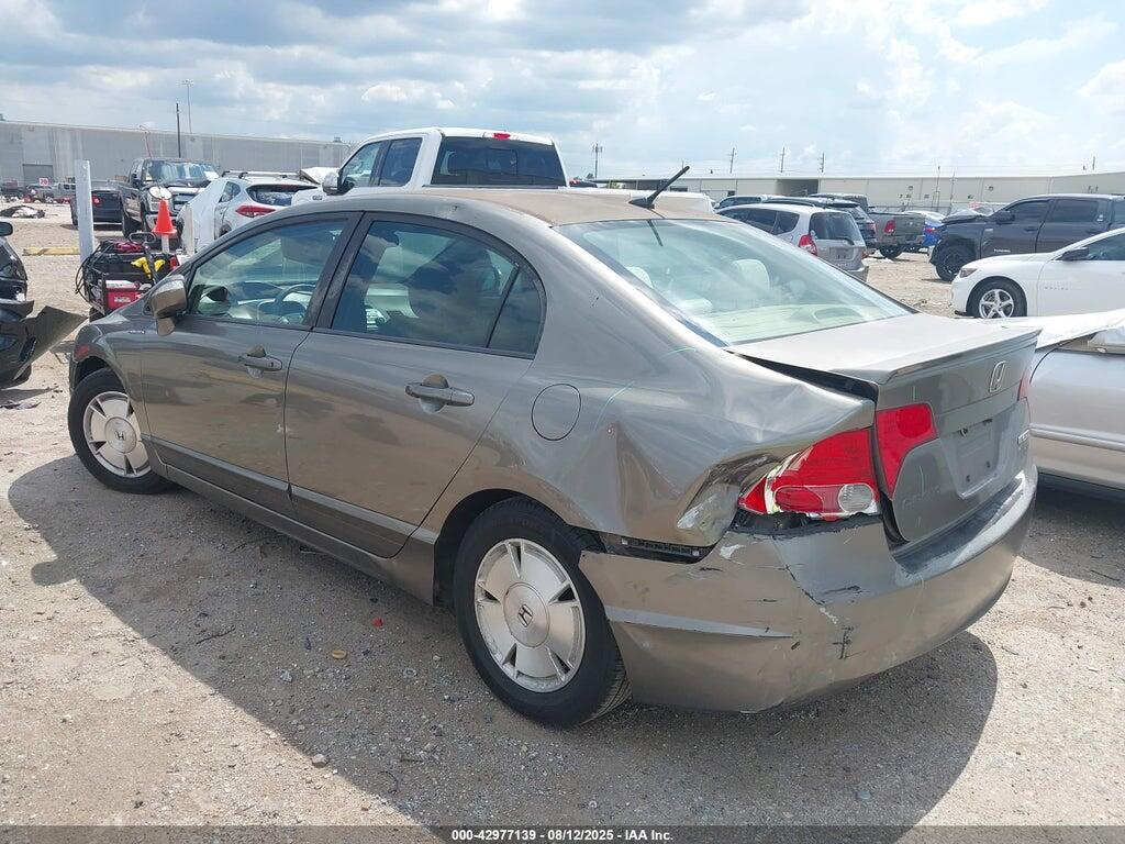 JHMFA36257S008755 2007 HONDA CIVIC HYBRID photo no. 3