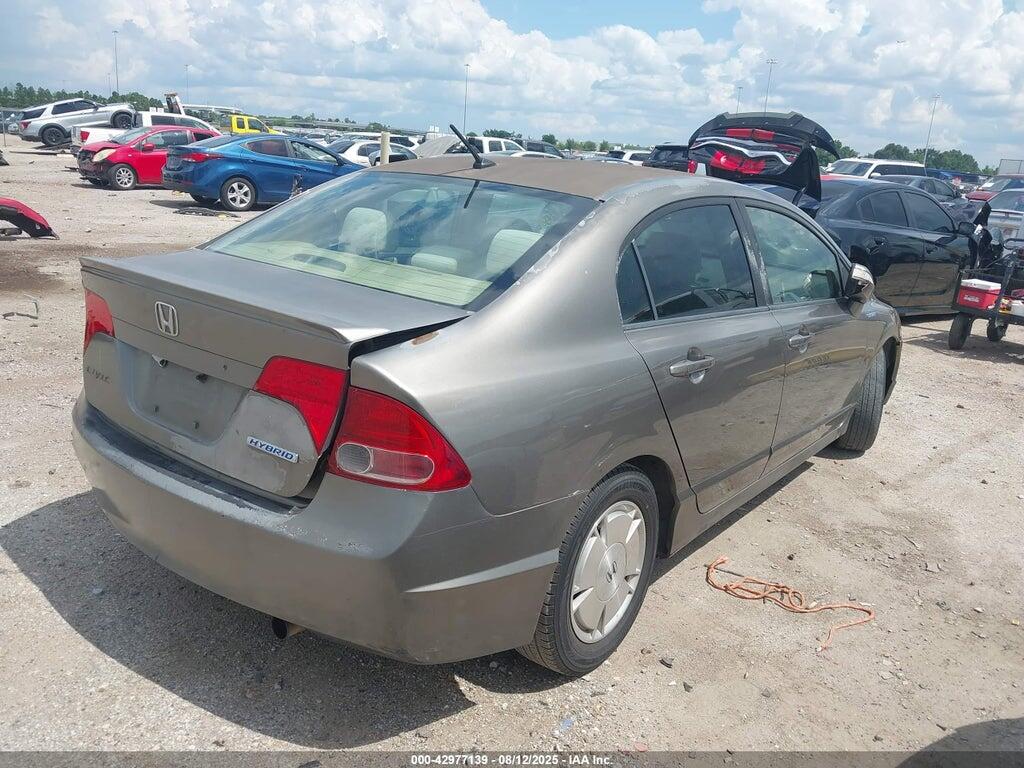 JHMFA36257S008755 2007 HONDA CIVIC HYBRID photo no. 4
