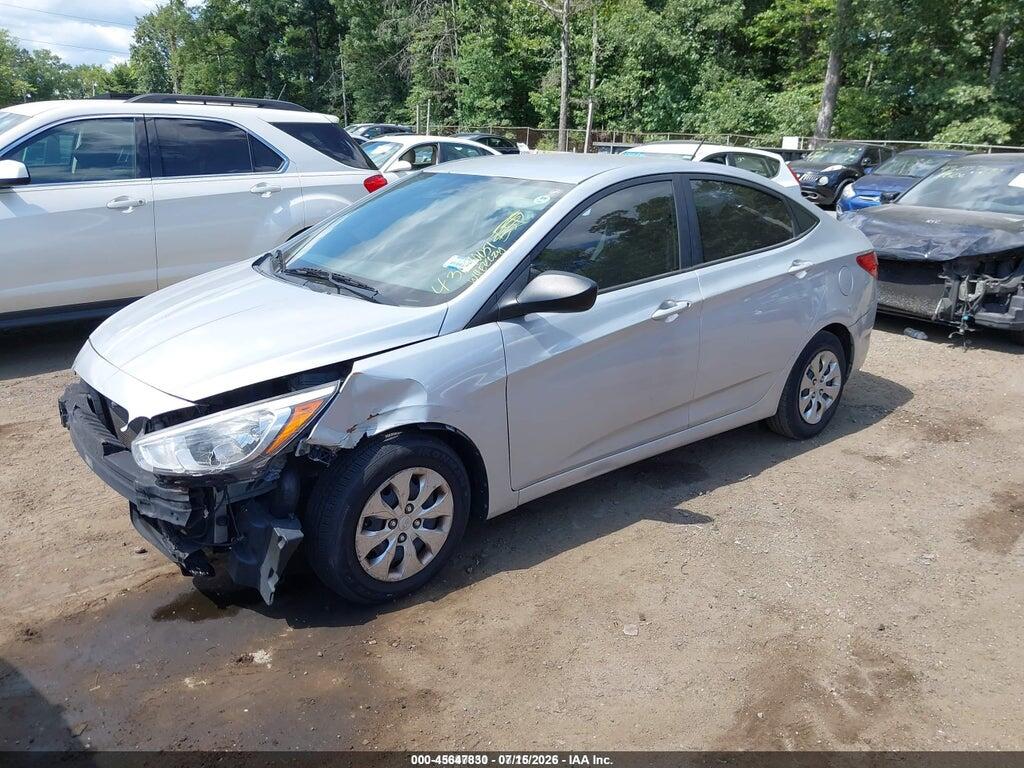 KMHCT4AE9FU877007 2015 HYUNDAI ACCENT photo no. 2
