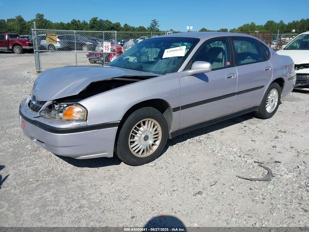 2G1WF55E429364689 2002 CHEVROLET IMPALA photo no. 2