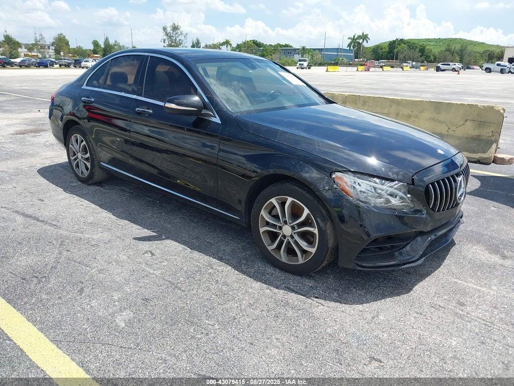 55SWF4KB5FU031879 2015 MERCEDES-BENZ C 300 photo no. 1
