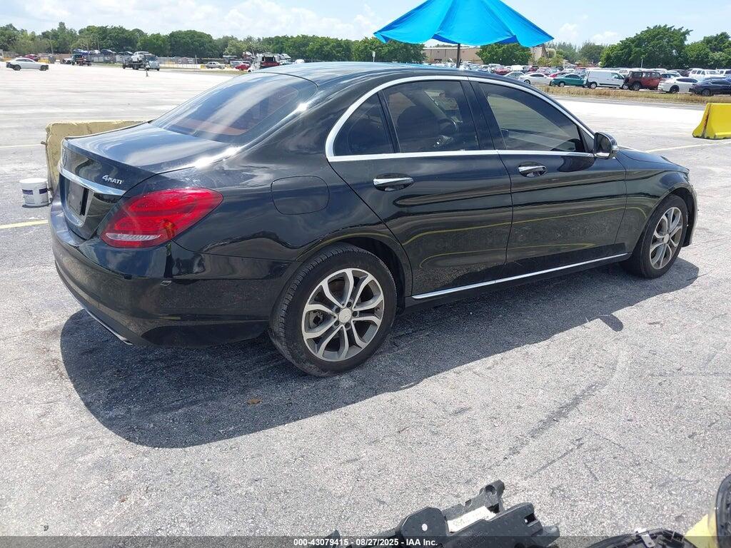 55SWF4KB5FU031879 2015 MERCEDES-BENZ C 300 photo no. 4