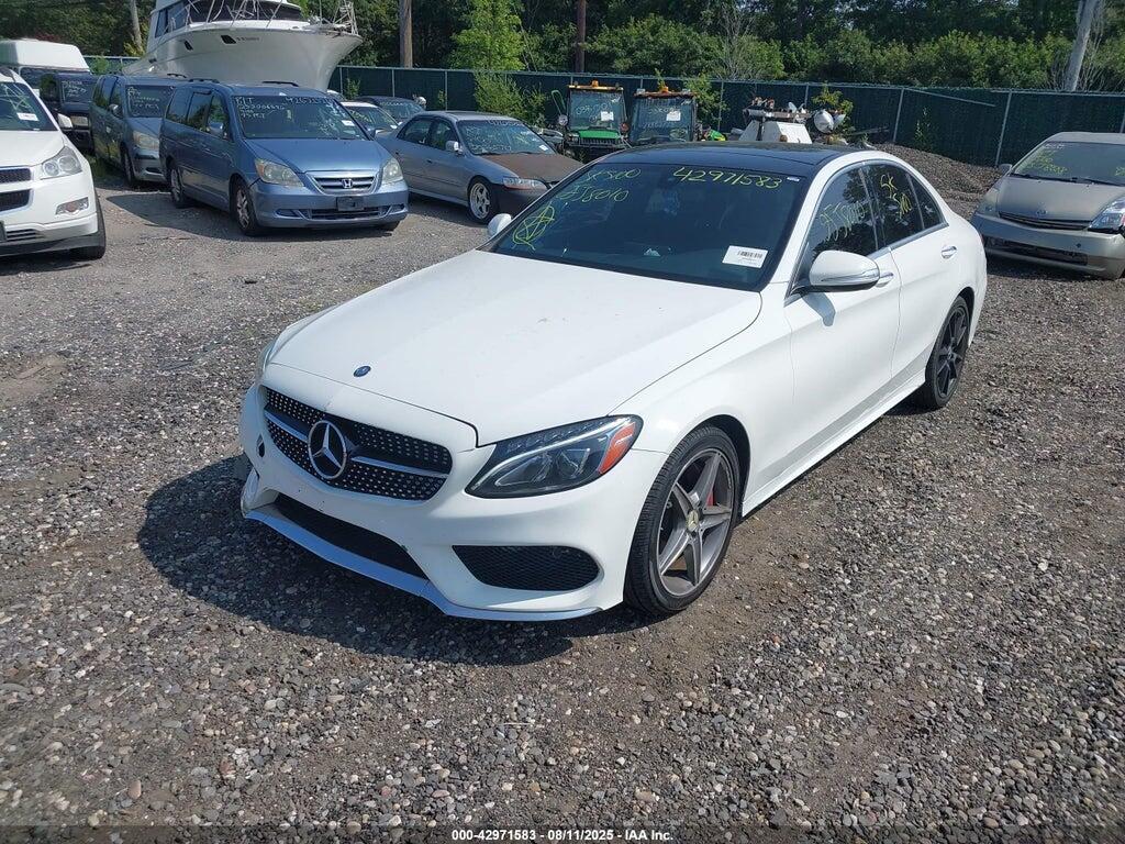 55SWF6GB0FU040607 2015 MERCEDES-BENZ C 400 photo no. 2