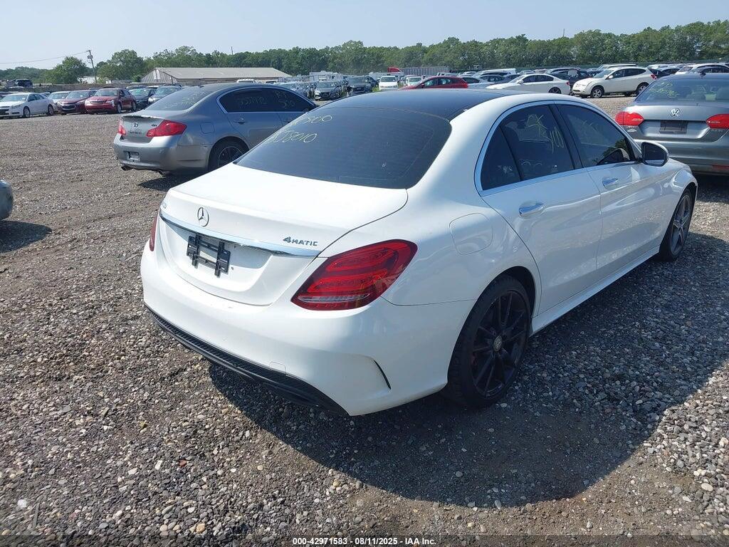 55SWF6GB0FU040607 2015 MERCEDES-BENZ C 400 photo no. 4