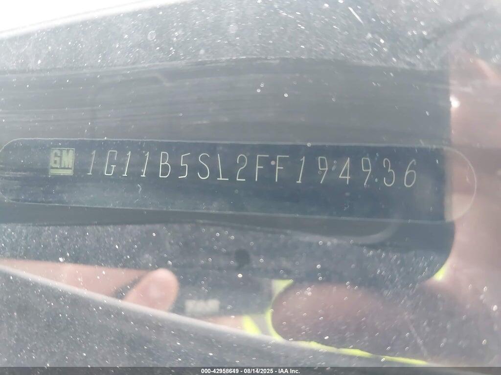 1G11B5SL2FF194936 2015 CHEVROLET MALIBU photo no. 9