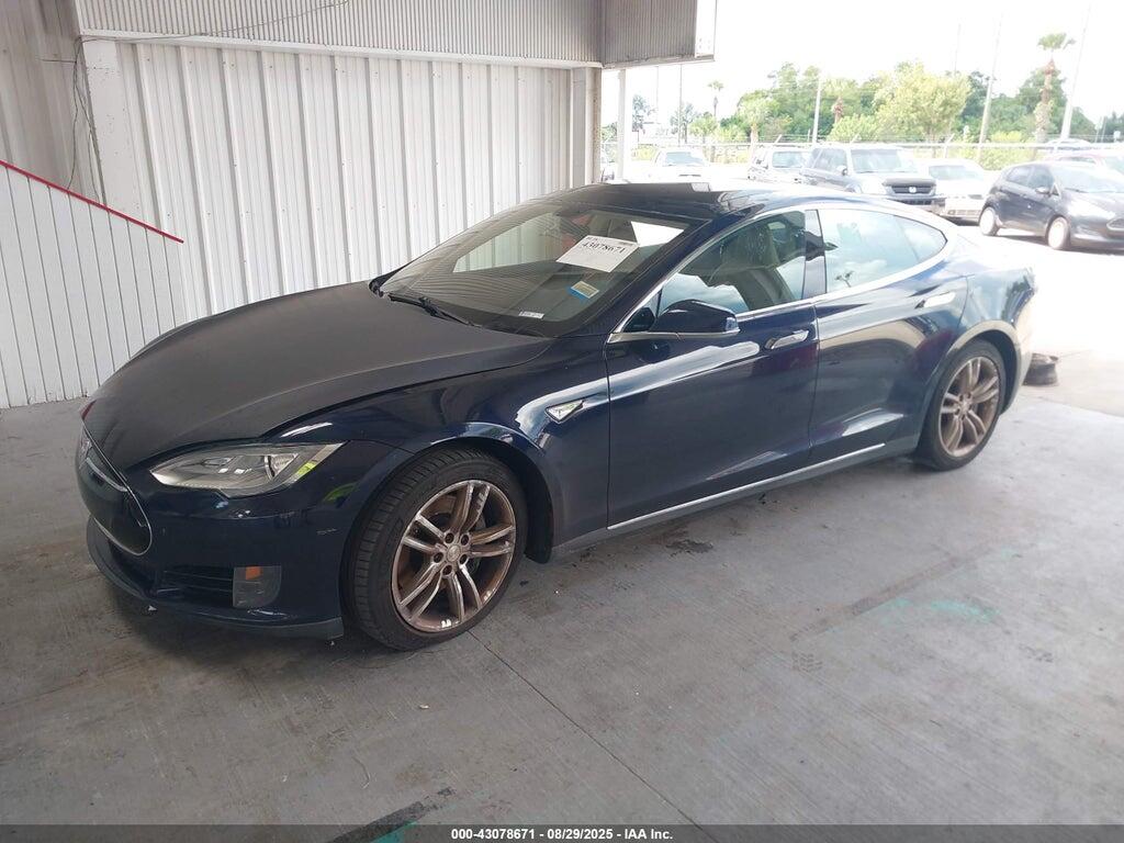 5YJSA1AC8DFP10114 2013 TESLA MODEL S photo no. 2