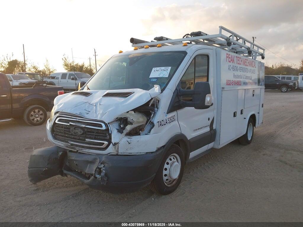 1FDBF6PM8FKA95760 2015 FORD TRANSIT-350 CUTAWAY photo no. 2