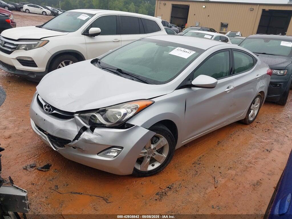 KMHDH4AE6CU281645 2012 HYUNDAI ELANTRA photo no. 2
