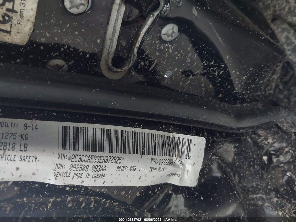 2C3CCAEG3EH372925 2014 CHRYSLER 300C photo no. 9
