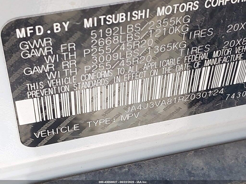 JA4J3VA81RZ030124 2024 MITSUBISHI OUTLANDER photo no. 9