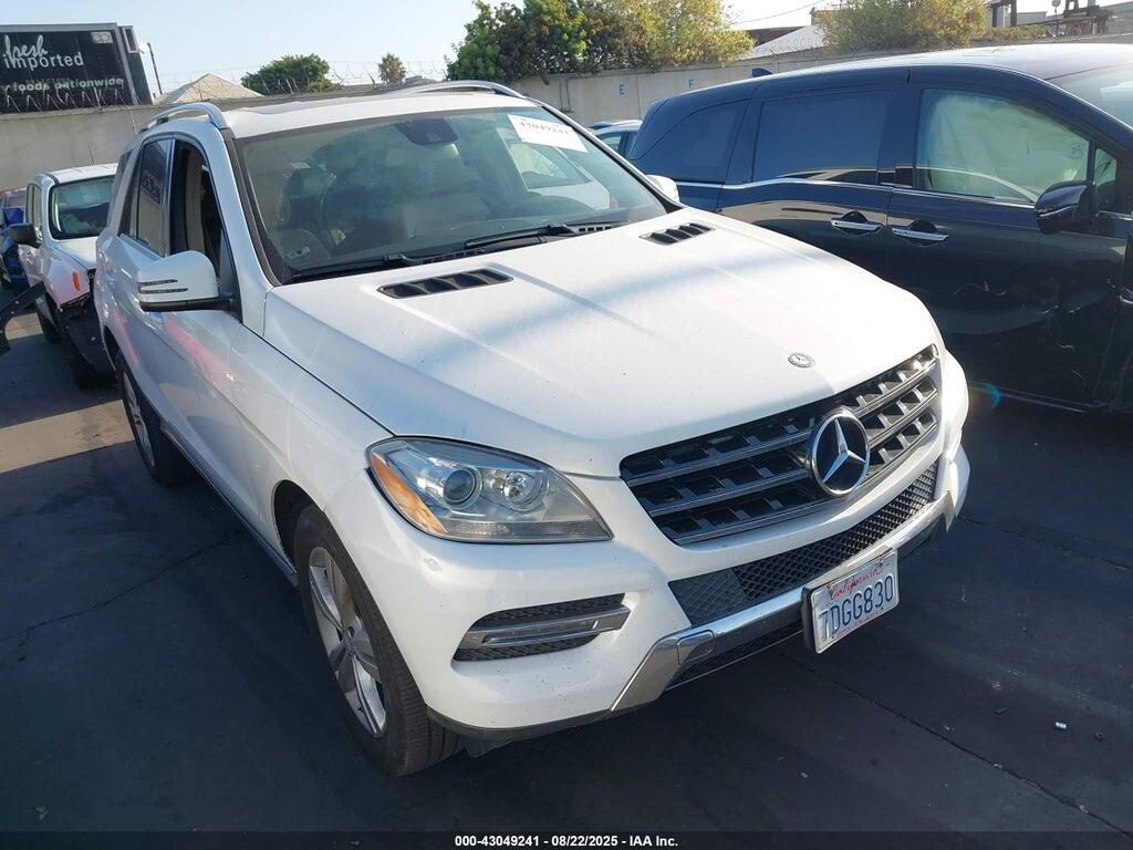 4JGDA5JBXEA325117 2014 MERCEDES-BENZ ML 350 photo no. 1
