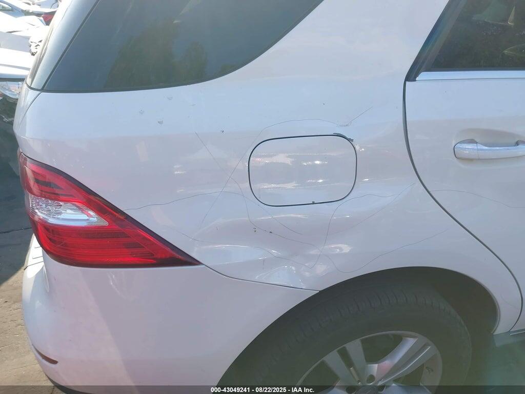 4JGDA5JBXEA325117 2014 MERCEDES-BENZ ML 350 photo no. 12