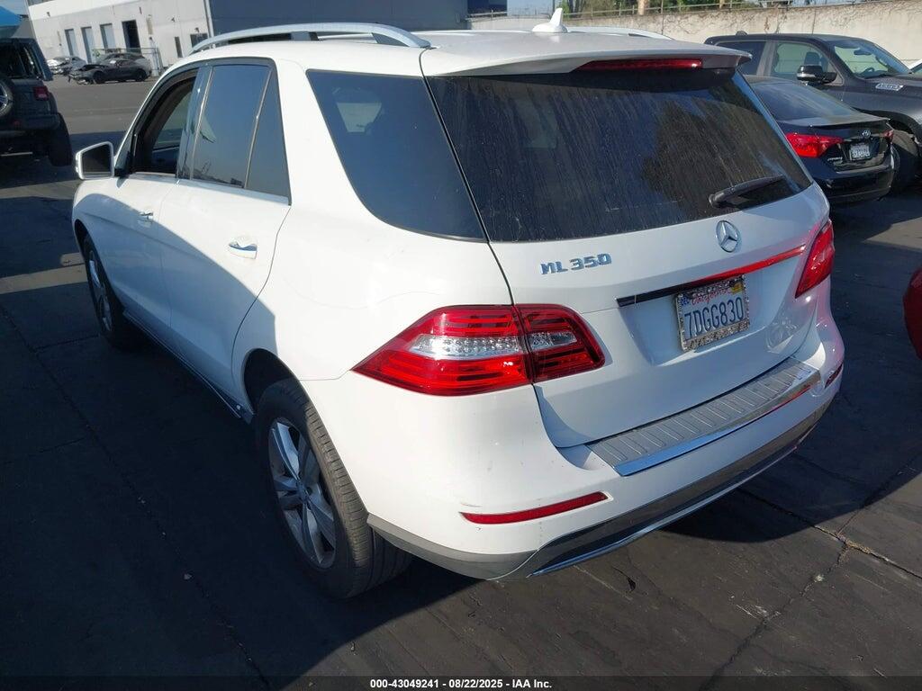 4JGDA5JBXEA325117 2014 MERCEDES-BENZ ML 350 photo no. 3