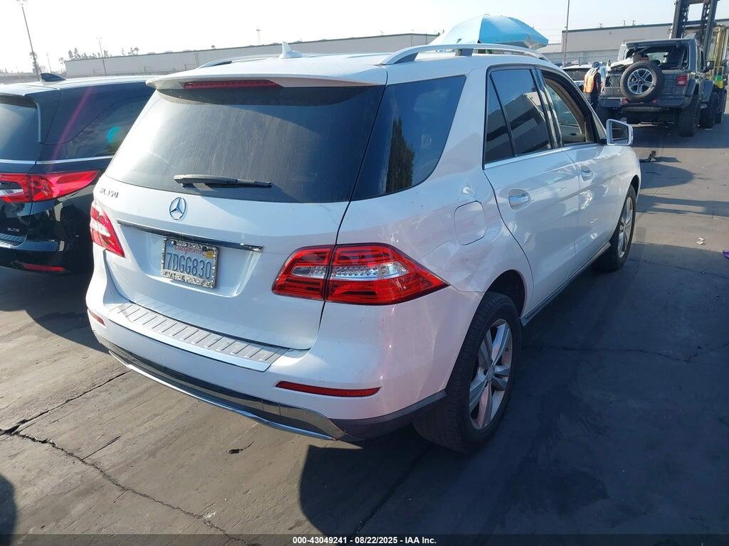 4JGDA5JBXEA325117 2014 MERCEDES-BENZ ML 350 photo no. 4