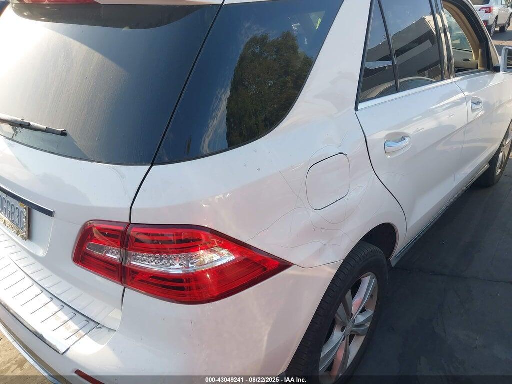 4JGDA5JBXEA325117 2014 MERCEDES-BENZ ML 350 photo no. 6