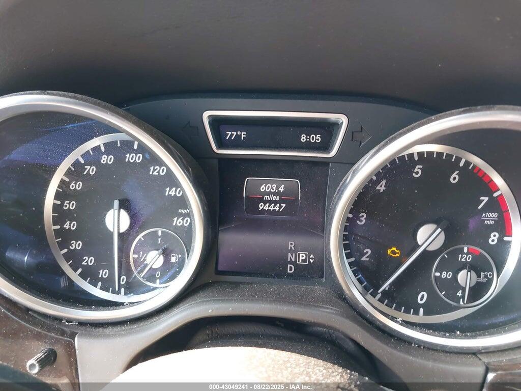 4JGDA5JBXEA325117 2014 MERCEDES-BENZ ML 350 photo no. 7