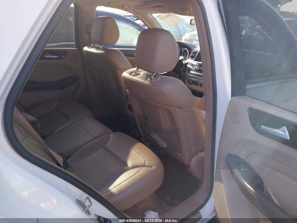4JGDA5JBXEA325117 2014 MERCEDES-BENZ ML 350 photo no. 8
