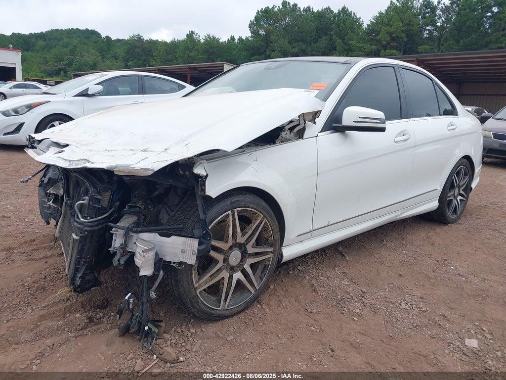 WDDGF5HB4DA834763 2013 MERCEDES-BENZ C 350 photo no. 2