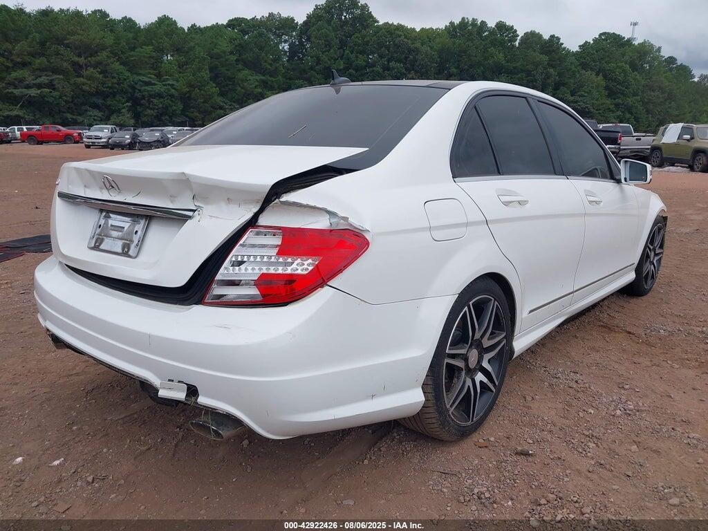 WDDGF5HB4DA834763 2013 MERCEDES-BENZ C 350 photo no. 4