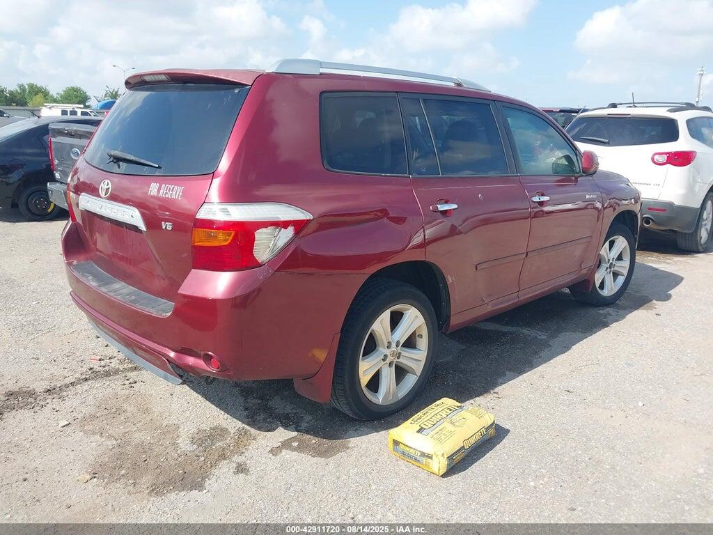 JTEDS42AX82007283 2008 TOYOTA HIGHLANDER photo no. 4