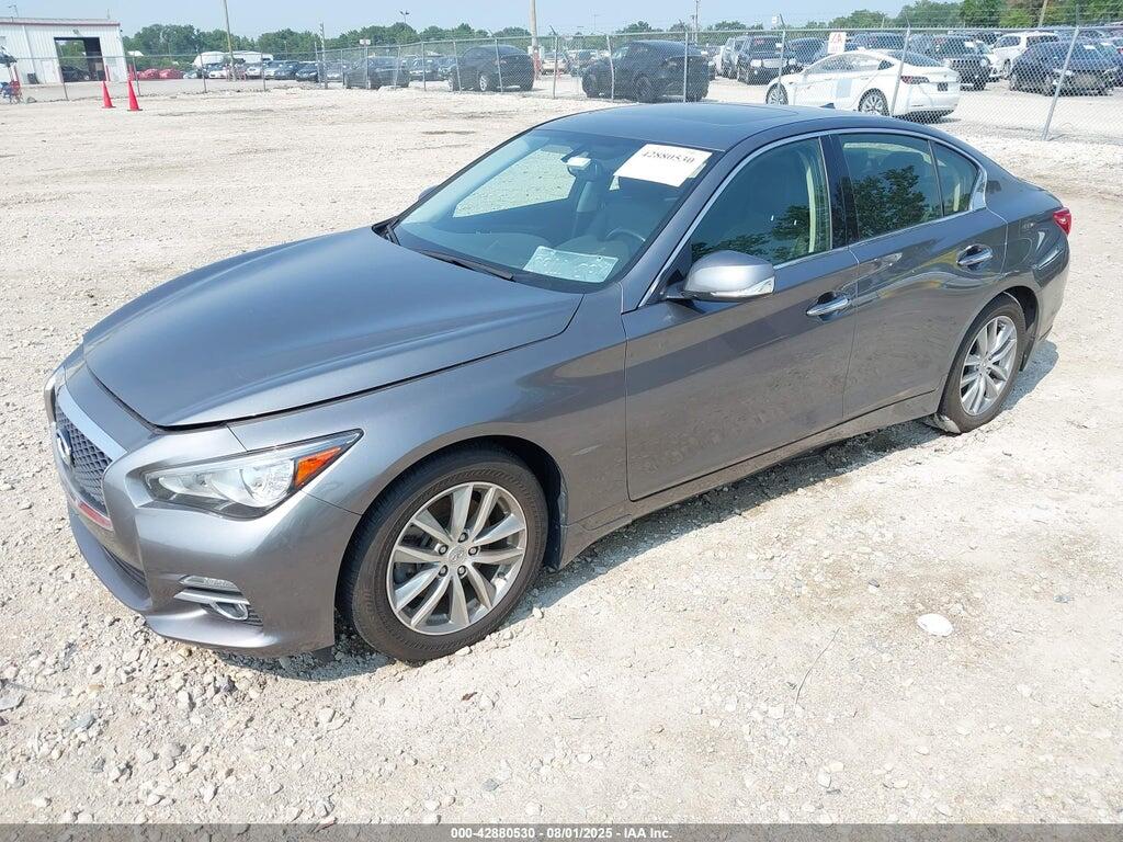JN1BV7AR2FM408729 2015 INFINITI Q50 photo no. 2