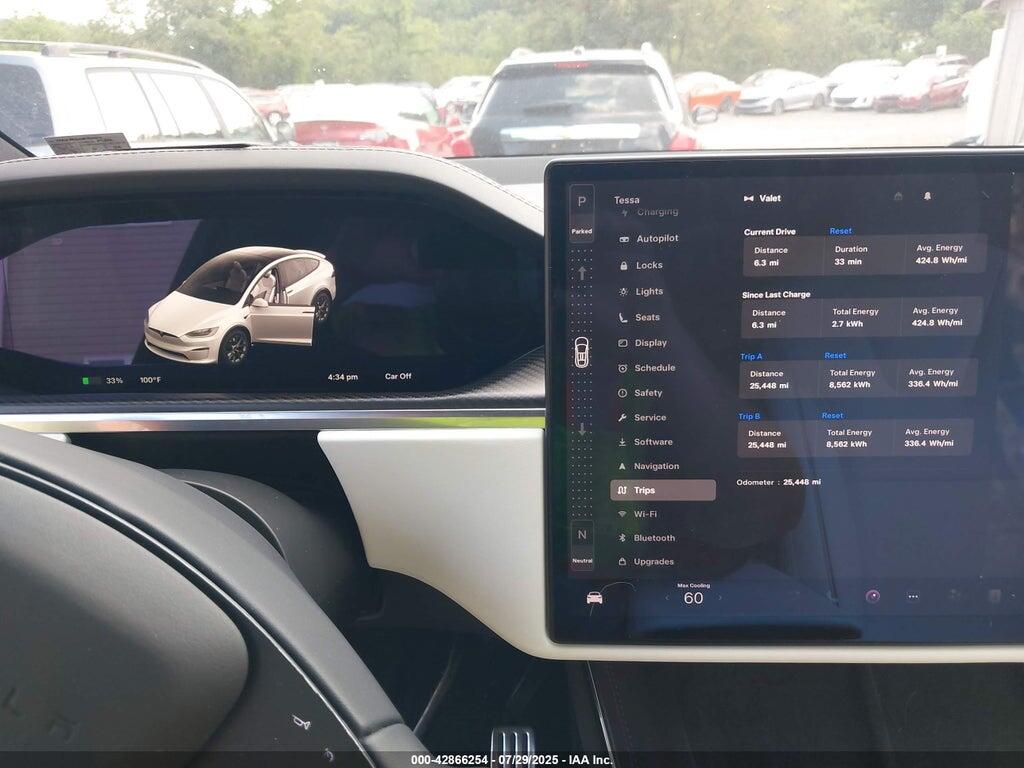 7SAXCBE67NF340661 2022 TESLA MODEL X photo no. 7