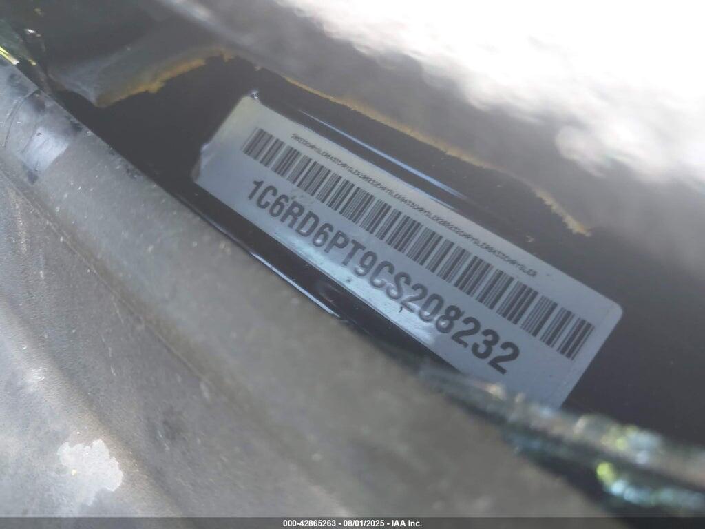 1C6RD6PT9CS208232 2012 RAM 1500 photo no. 9