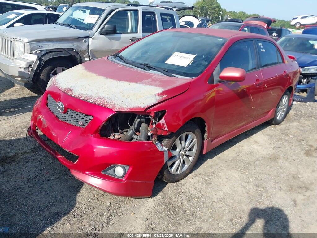 1NXBU4EE3AZ206461 2010 TOYOTA COROLLA photo no. 2