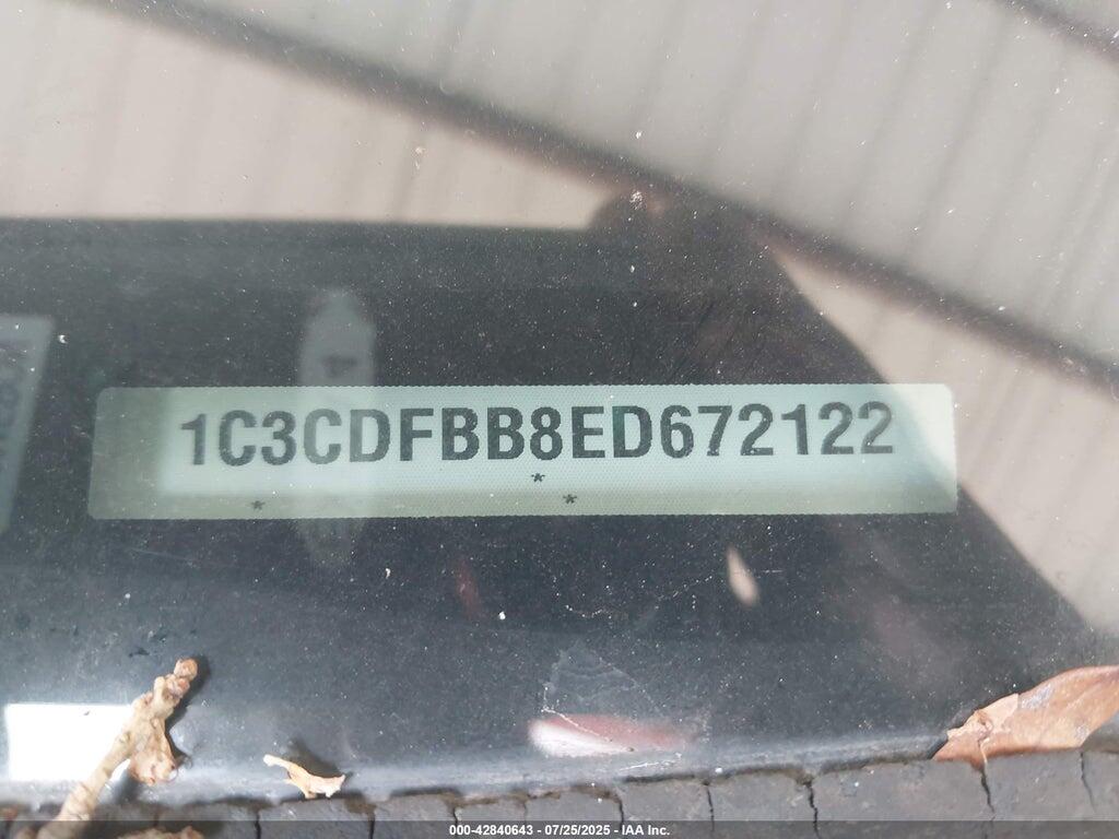 1C3CDFBB8ED672122 2014 DODGE DART photo no. 9