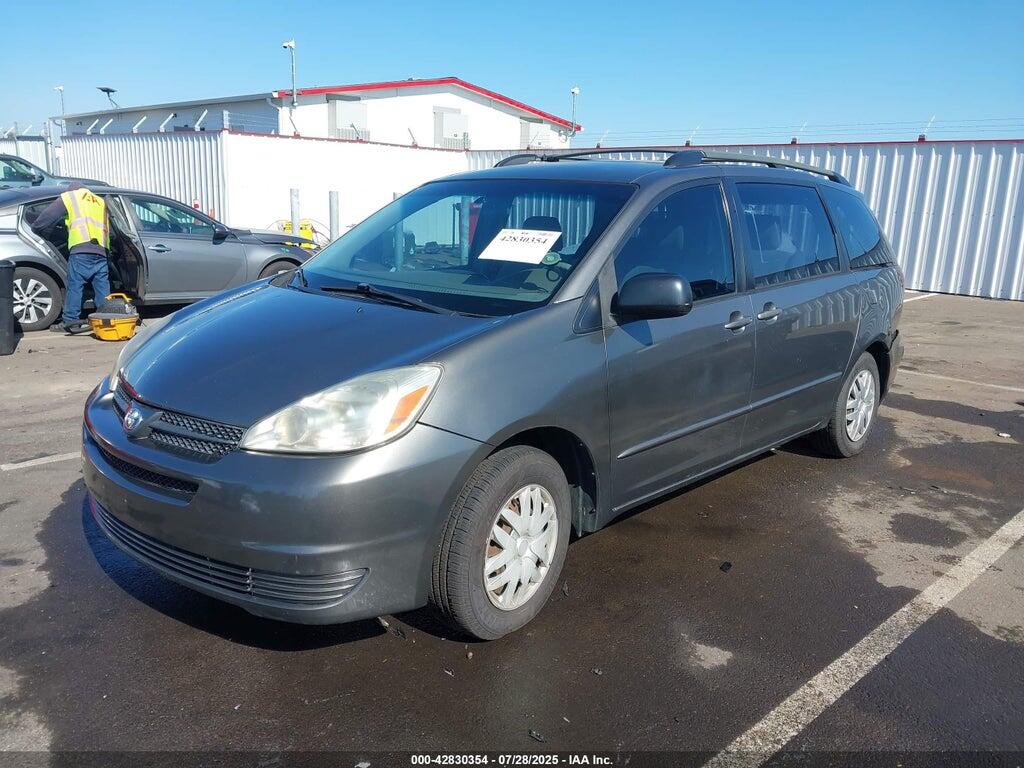 5TDZA23C55S320246 2005 TOYOTA SIENNA photo no. 2