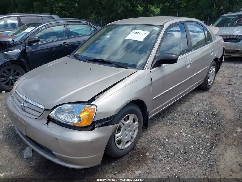 2HGES16502H549187 2002 HONDA CIVIC photo no. 2