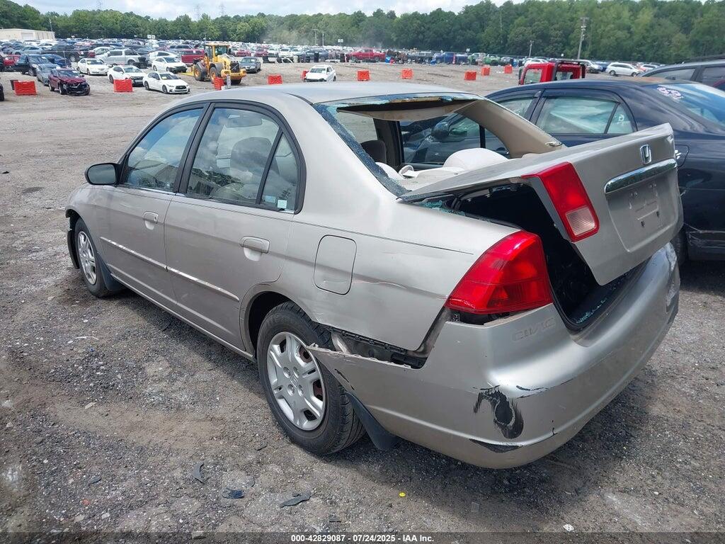 2HGES16502H549187 2002 HONDA CIVIC photo no. 3