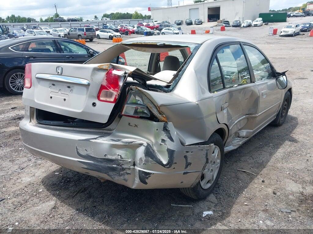 2HGES16502H549187 2002 HONDA CIVIC photo no. 4