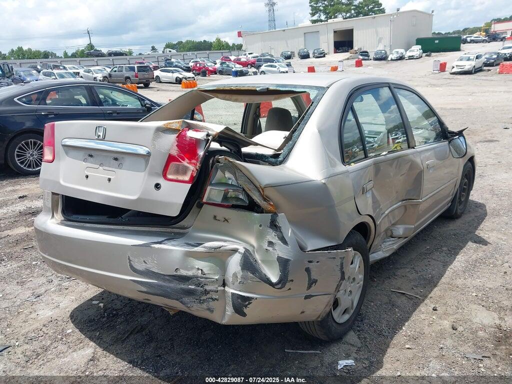 2HGES16502H549187 2002 HONDA CIVIC photo no. 6