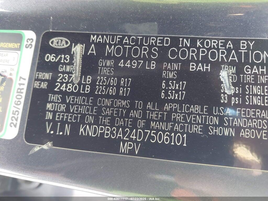 KNDPB3A24D7506101 2013 KIA SPORTAGE photo no. 9