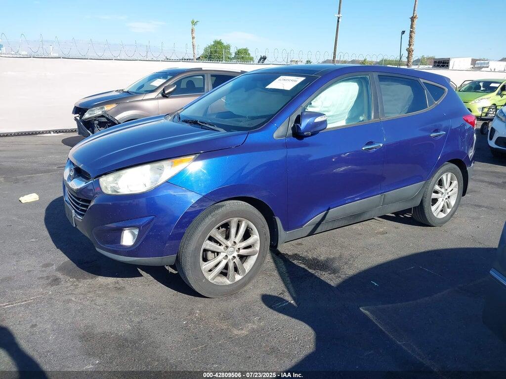 KM8JU3AC8DU558319 2013 HYUNDAI TUCSON photo no. 2