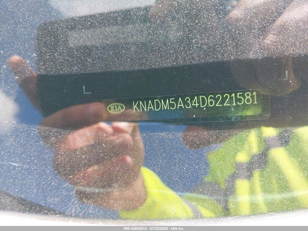 KNADM5A34D6221581 2013 KIA RIO photo no. 9