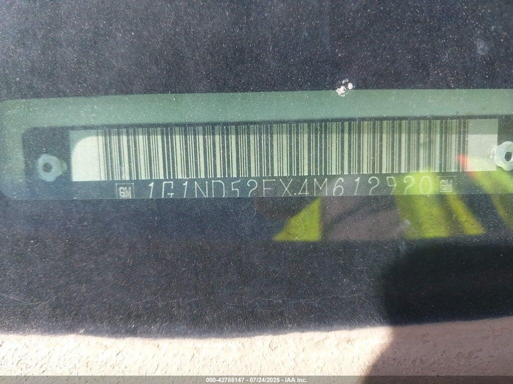 1G1ND52FX4M612920 2004 CHEVROLET CLASSIC photo no. 9