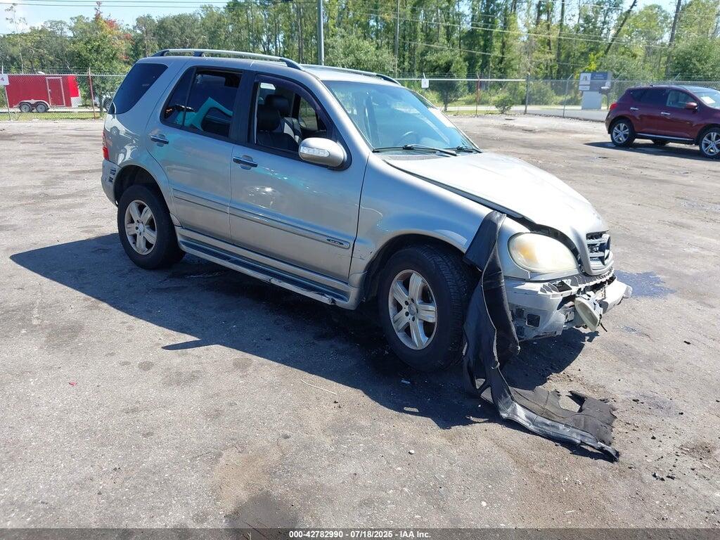 4JGAB57E35A553395 2005 MERCEDES-BENZ ML 350 photo no. 1