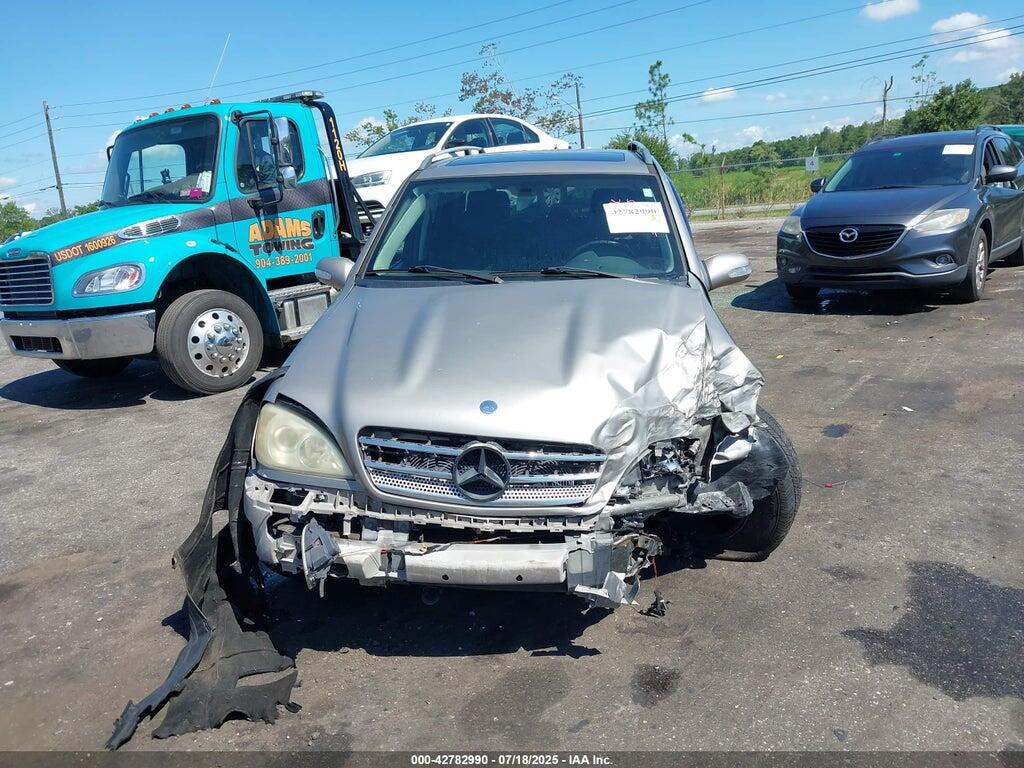 4JGAB57E35A553395 2005 MERCEDES-BENZ ML 350 photo no. 11