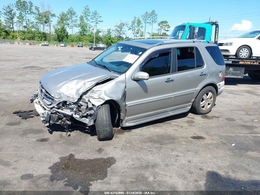 4JGAB57E35A553395 2005 MERCEDES-BENZ ML 350 photo no. 2