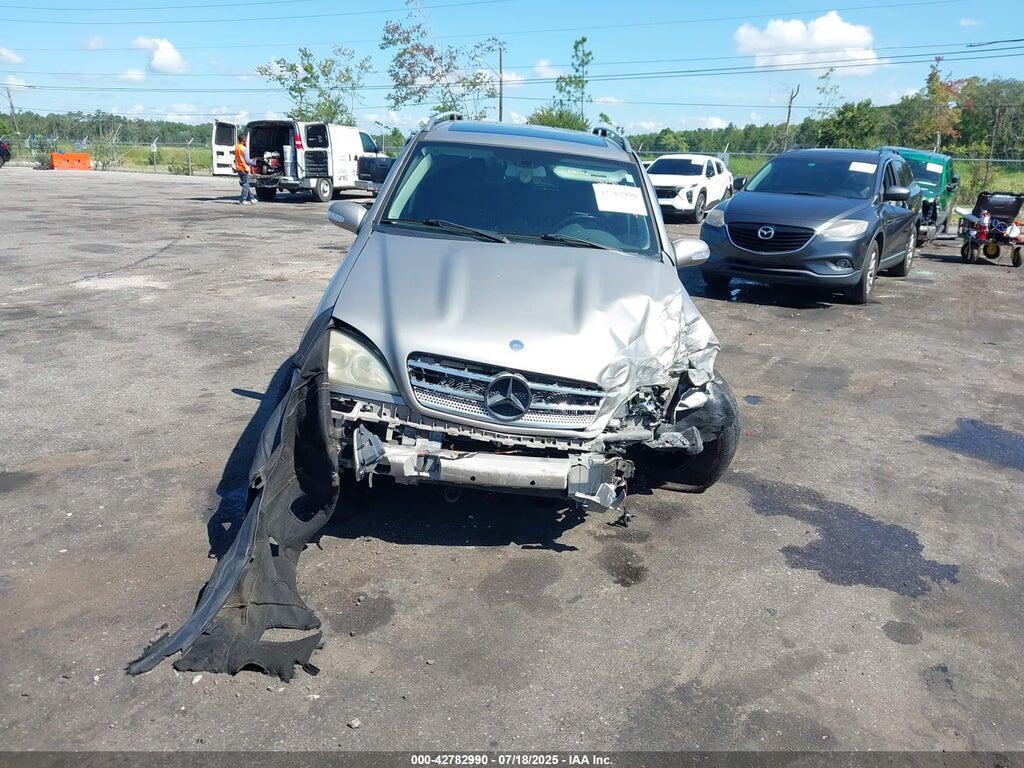 4JGAB57E35A553395 2005 MERCEDES-BENZ ML 350 photo no. 6