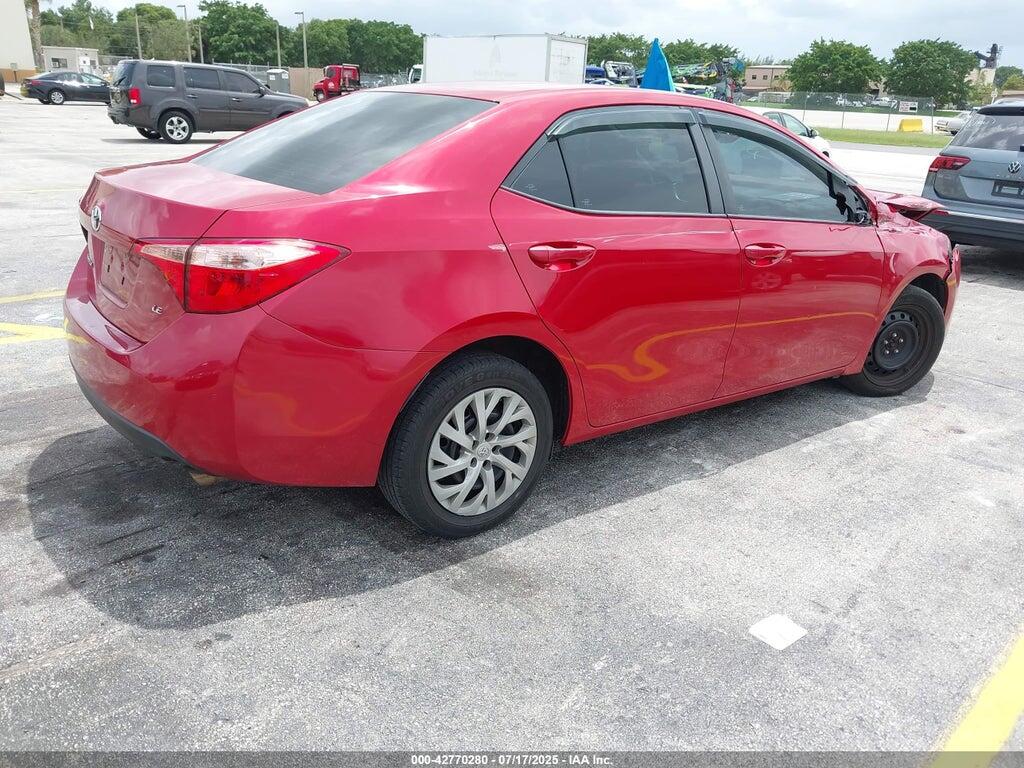 2T1BURHE4JC122837 2018 TOYOTA COROLLA photo no. 4