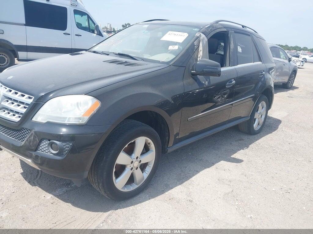 4JGBB5GB5BA669588 2011 MERCEDES-BENZ ML 350 photo no. 2