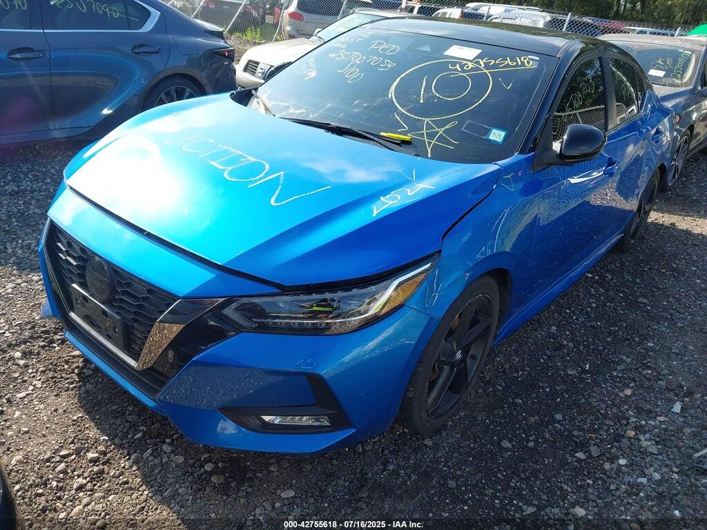 3N1AB8DV1MY319487 2021 NISSAN SENTRA photo no. 2